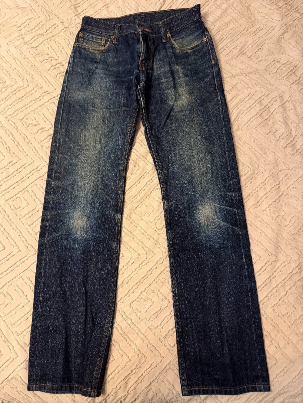 Levi's 514 Slim Straight Selvedge Denim Jeans - 30 x 34